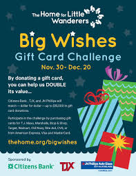 The cvs select® gift card is a reward card for all your health and wellness programs. Home4littlewanderers On Twitter Don T Have Time To Pick Up A Gift For Our Bigwishes Gift Drive You Can Mail A Gift Card To Our Admin Offices Even Better News Citizensbank Tjx