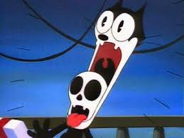 The Twisted Tales Of Felix The Cat Felix The Cats Cartoon Cat Weird Pictures