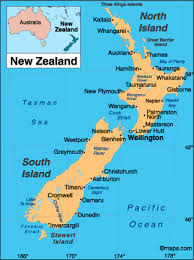 Near bluff there is a large chain that connects the south island to stewart island. New Zealand Atlas Maps And Online Resources