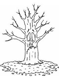 Copac Fara Frunze Plansa De Colorat Toamna Disegni Di Alberi Alberi Di Autunno Disegni