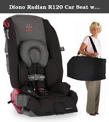 Diono Radian R120 Car Seat With Carrying Bag Essex The Radianr120 Is A Highly Versatile Car Seat That Coul Diono Car Seat Car Seats Best Convertible Car Seat