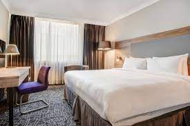 The park inn hotel heathrow is one of the closest hotels to terminals 2 and 3 and as heathrow's largest hotel is full of facilities, pool, gym etc. Radisson Hotel Conference Centre London Heathrow