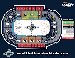 Club Seattle Thunderbirds Hockey Game Voucher 45