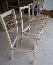 Check the legs of a metal chair to see if they are hollow and can be fitted with stem casters to raise the chair. Dining Chairs Halfway Done Diy Dining Diy Dining Room Simple Dining Chairs