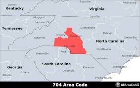This originated as the city in which the switch computer for that area code is located, but is no longer the case. 704 Area Code Location Map Time Zone And Phone Lookup