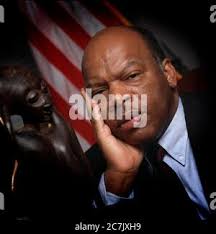 John Lewis (1940-2020) at the Selma Pettus Bridge