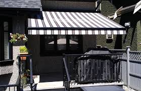 Black Awning Frame Over Black Window Frames Rolltec Retractable Awnings Toronto Ontario Canada Black Window Frames Window Frames Retractable Awning