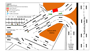 Jabatan kesihatan negeri selangor tingkat 9, 10, 11, 14, 17 & 18, no 1 wisma sunway, jalan tengku ampuan zabedah c 9/c, seksyen 9, 40100 shah alam, Traffic Announcement Lane Closures And Traffic Diversions On Persiaran Kerjaya Shah Alam From 22 February 2021 To 31 March 2021 Lrt3