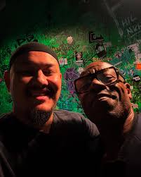 What a pleasure it has been touring with my dear friend @roachfordmusic  around Australia/New Zealand. So great to make music together and thanks  for trusting me with the drumming duties! It was