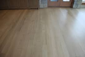 The floors after two rounds of wood bleach. Bleached Oak Wood Floors Wood Flooring