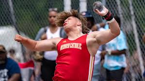 Bergen Catholic's Shue sets new meet record in discus, wins shot at  Non-Public A meet