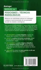 Distance education alternative way learning for equality integrating technology. Bontrager Manual De Posiciones Y Tecnicas Radiologicas 9Âª Ed Spanish Edition Lampignano John P Kendrick Leslie E Gea Consultoria Editorial Sl 9788491132240 Amazon Com Books