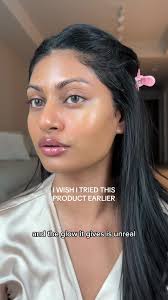 Foundation is Eaze drop stick from @Fenty Beauty 💖 I am using shade 15 ✨  Let me know if the shade really matches me! . Foundation review Glowy  foundation Foundation for brown skin ...