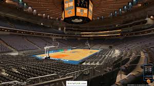Madison Square Garden Seating Chart Section 114 View