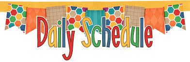 Image result for daily schedule