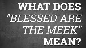 When you read psalm 1 and other passages of scripture (such as the beatitudes in the sermon on the mount in matthew), you'll see the phrase blessed is the man who… what does that look like? What Does Blessed Are The Meek Mean Youtube