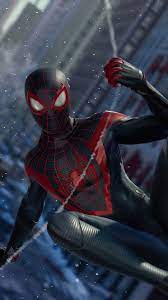 It follows an experienced peter parker facing all new threats in a vast and expansive. Spider Man Miles Morales Web Swing Ps5 Game 4k Wallpaper 5 2203