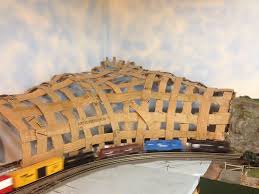 Paper Mache Model Railroader Magazine Model Trains Model Railroad Model Train Scenery