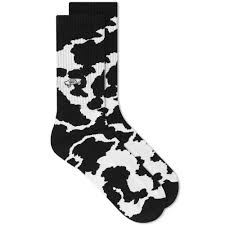 Is there a way to print on skateboards? Vans Vault Og Cow Print Crew Sock Black White End