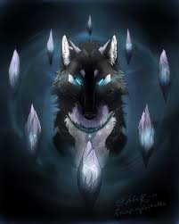 The Guardian Of The Runes Anime Wolf Anime Wolf Drawing Wolf Artwork