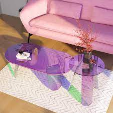 Square acrylic modern tempered glass coffee table $1,559.00 sale $869.00 27 Coffee Tables Ready To Stylishly Fill That Empty Space In Your Living Room