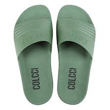 Chinelo Slide Colcci Bianca Ecosul Feminino Verde Escuro Netshoes