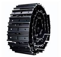 PC300 Excavator Triple Grouser Track Shoe Track Link Assembly