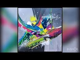 Demonstration Abstrait Au Couteau Lilian Fournier 10 Youtube En 2020 Abstrait Peinture Abstraite Acrylique Peinture Acrylique Abstraite