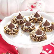 Chocolate Thumbprint Cookies Recipe Cookies Recipes Christmas Cookie Recipes Christmas Baking