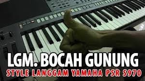 Not angka lagu not angka pianika lagu nella kharisma konco. Chords For Langgam Bocah Gunung Pl 6 Style Manual Yamaha S970