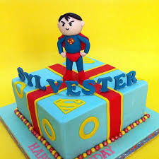 Kelas resepi cara buat kek harijadi, kek kahwin, kek pertuna. Superman 3d Kek Hari Jadi Iskandar Puteri Kek Kanak Kanak Delivery