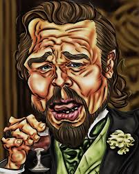 Calvin Candie Leonardo Dicaprio Laughing Meme Caricatures