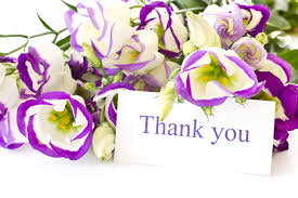 It displays a striped teal background with flowers flowing in all different directions. Thank You Thank You Flowers Thank You Images Birthday Images Hd