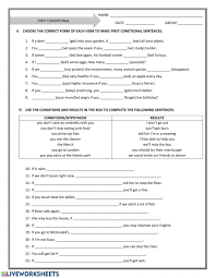 First Conditional English As A Second Language Esl Worksheet In 2020 English As A Second Language Study Hard Second Language