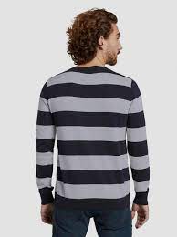 إضافي تتفاعل بيو Black And Gray Striped Sweater Stephanemukkaden Org
