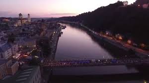 Impressionen aus der stadt passau; Drei Flusse Eck Ortspitze Passau Ausflugsziele Passau