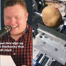 Ordering at Starbucks Funny Dad