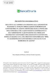 La banca popolare dell'etruria e del lazio s.c., semplicemente banca etruria, ha rappresentato per anni uno degli istituti bancari più conosciuti operanti nel centro italia. Salva Banche Obbligazioni Subordinate Come Campi Dei Miracoli Icebergfinanza