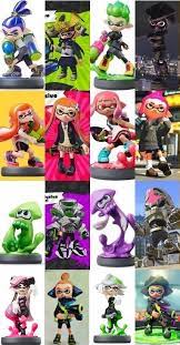 You can pick up various amiibo to use with your game to unlock. Splatoon 2 Amiibo Scan Unlocks List Of Splatoon 2 Amiibo Gear Unlocks