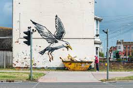 Best known for his satirical street art, the artist debuted his first film, exit through the gift shop in 2010. Ksjt Hjlz7yuim