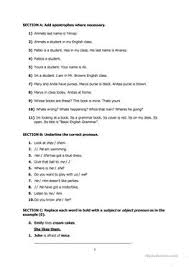 A person can also see the worksheets english class 2 image gallery that we all get prepared to locate the image you are interested in. English Esl Subject Object Pronouns Worksheets Most Downloaded 42 Results Page 3