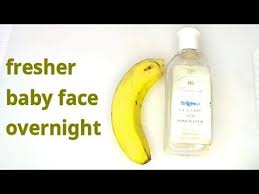 mix rose water with banana before bed get fresh baby face youtube banana before bed baby face rose water
