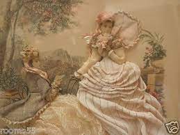 La Mode Illustree French Victorian Art Shadow Box Frame Fully Dressed 3d Textile 425991890 Victorian Art Art Ribbon Art