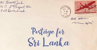 The surface area of the address side of the item to be mailed must be large enough to. First Class Postage To Sri Lanka