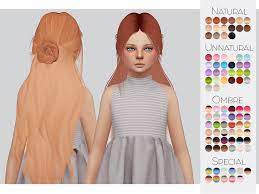 The sims 4 cc traits are an amazing contribution from the developers. Love 4 Cc Finds Kalewa Ts4 Child Hair Retexture 08