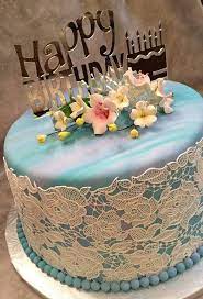 You can write name on birthday cake which would impress her and make her feel happy. Happy Birthday Cake Cake By Susan Russell Cakesdecor