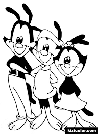 By best coloring pagesaugust 24th 2020. Animaniacs Warners Pages Free Print And Color Online