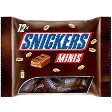 Add 4 cups of cold milk into the bowl and whisk until smooth. Snickers Minis Chocolate 227 G Amazon In Grocery Gourmet Foods