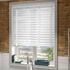 With painted finishes, textured grains and shades from classic to contemporary, they'll look great anywhere. China 50mm Slat Manual Control Or Motorized Control Faux Wooden Venetian Blinds China Venetian Blinds Wooden Venetian Blinds