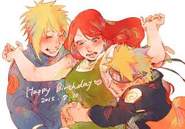 Uzumaki Family 1899490 Uzumaki Family Happy Late Birthday Anime Naruto